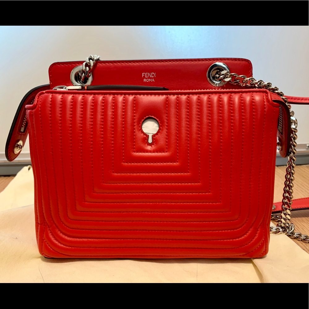 Fendi Dotcom Click Shoulder Bag
